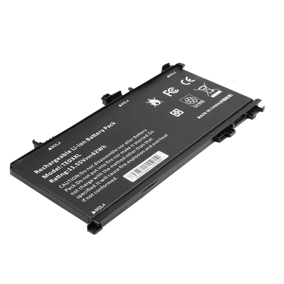 HP Omen 15-AX000 Li-ion Battery - 11.55V, 5150mAh, 61.6Wh, Black