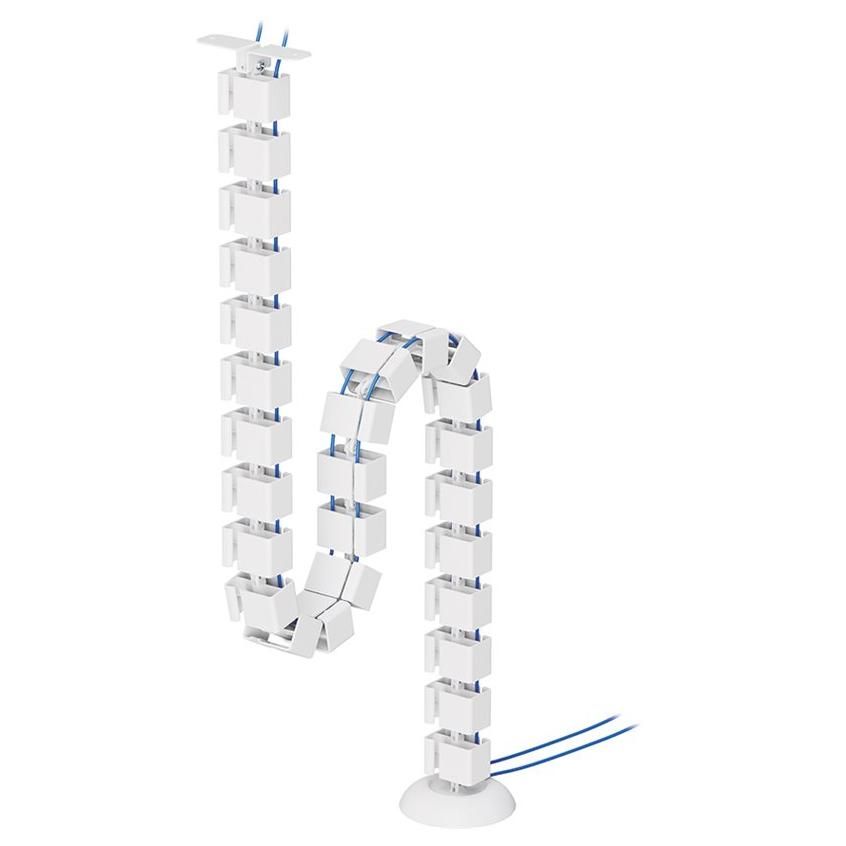 Neomounts Cable Management Backbone - Screw-Mounted, Universal - White