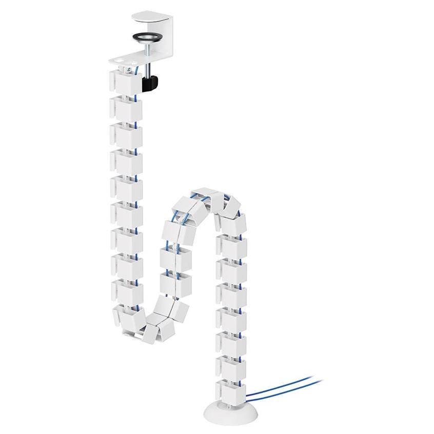 Neomounts Cable Management Backbone - Clamp-on Design, Universal, White