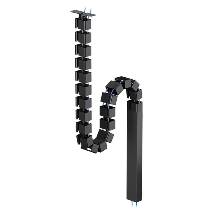 Neomounts Cable Management Backbone - Screw-Mounted, Universal - Black