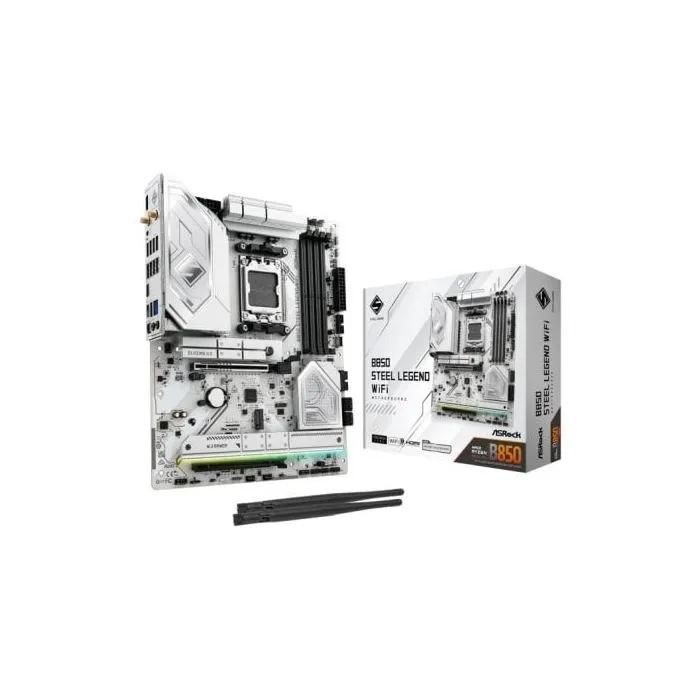 Placa Base ASRock B850 Steel Legend AMD AM4 DDR5 WiFi 6E PCIe 5.0