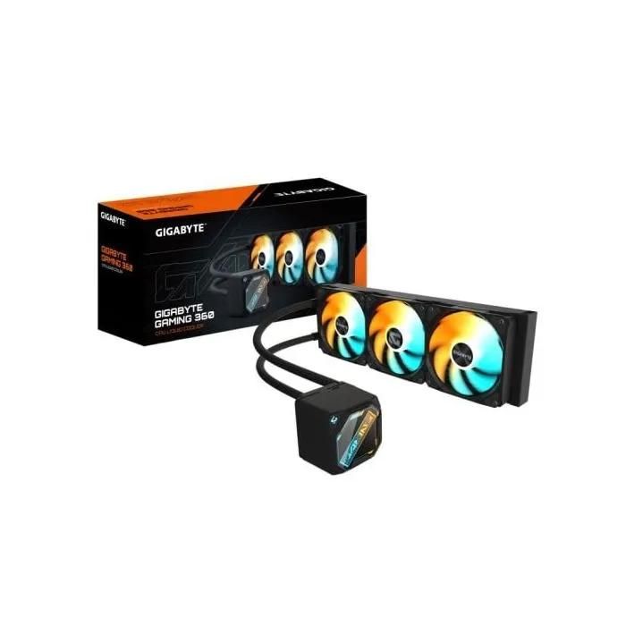 Gigabyte Gaming Liquid Cooling 360 360mm 3 ARGB Fans Daisy-Chain Slide