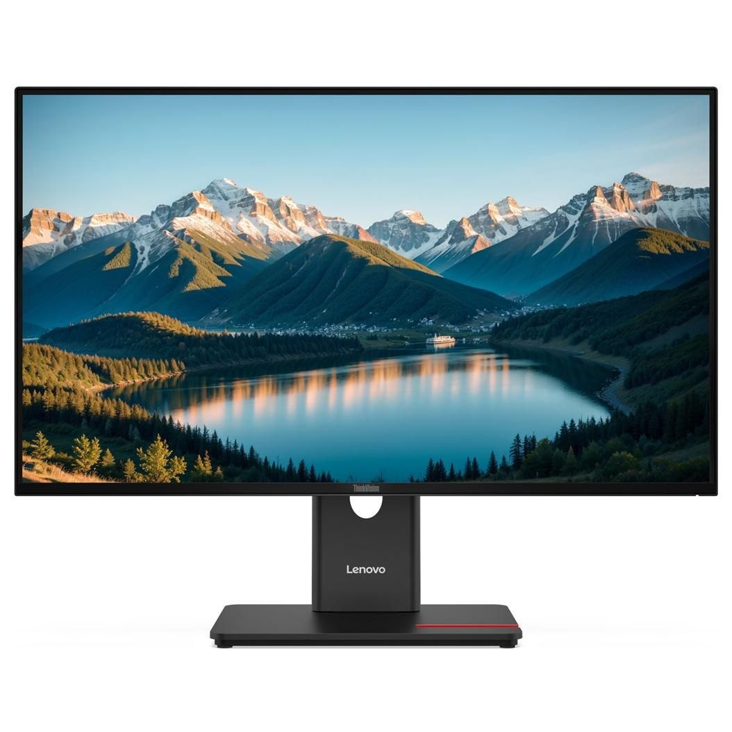 Lenovo ThinkVision T27Q-40 - 27" QHD IPS LED Monitor - Black Eclipse