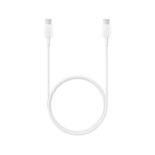 Câble Samsung USB-C vers USB-C 25W de charge et synchronisation 1,8m Blanc