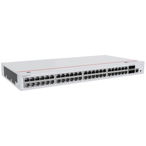 Commutador Huawei eKit S310 Serie S310-48P4S - Gestionado - 48x 10/100/1000 (PoE+) + 4x 1Gb SFP - Montable en rack