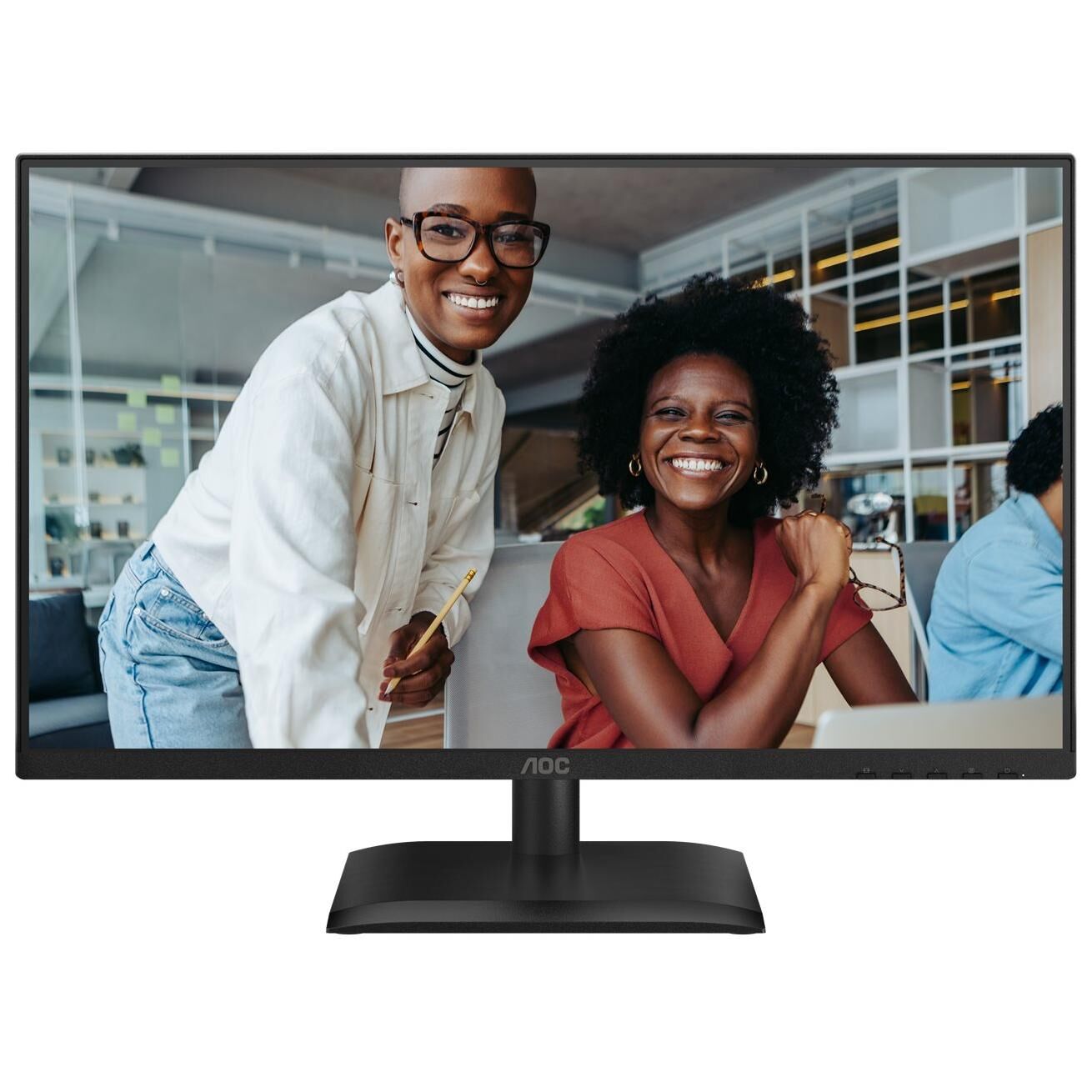 AOC 24E4U - 24-inch LED Monitor - Full HD 1080p at 120Hz - IPS - Black
