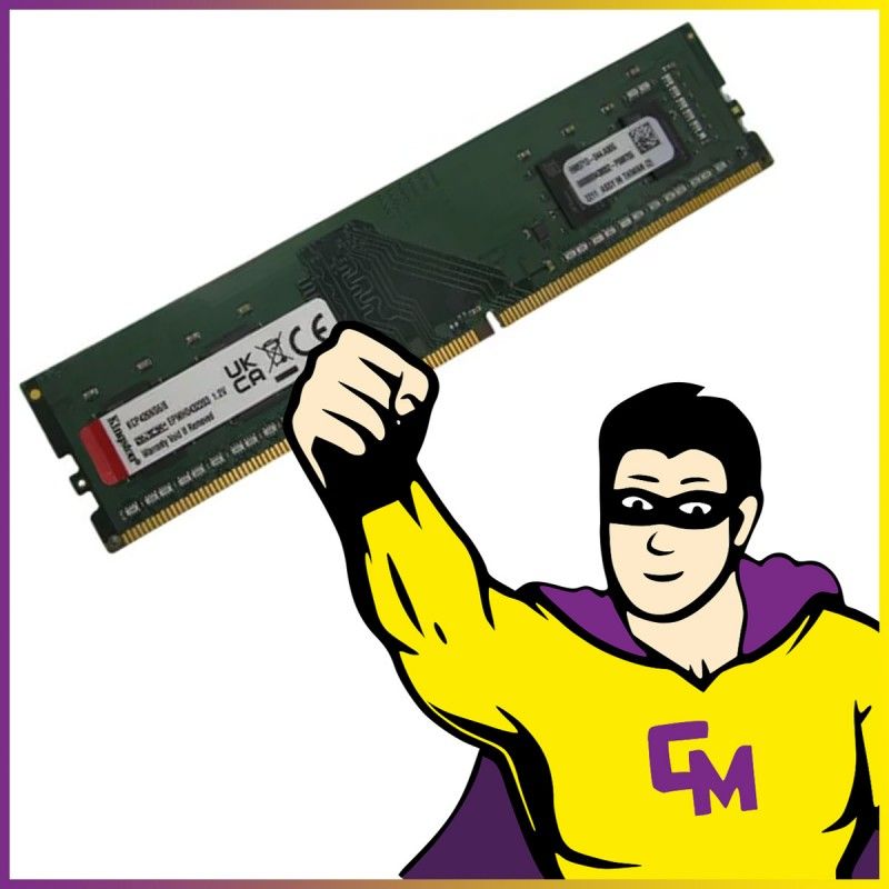 Kingston 8GB DDR4 RAM (KCP426NS6/8, PC4-21300, 2666MHz, CL19)