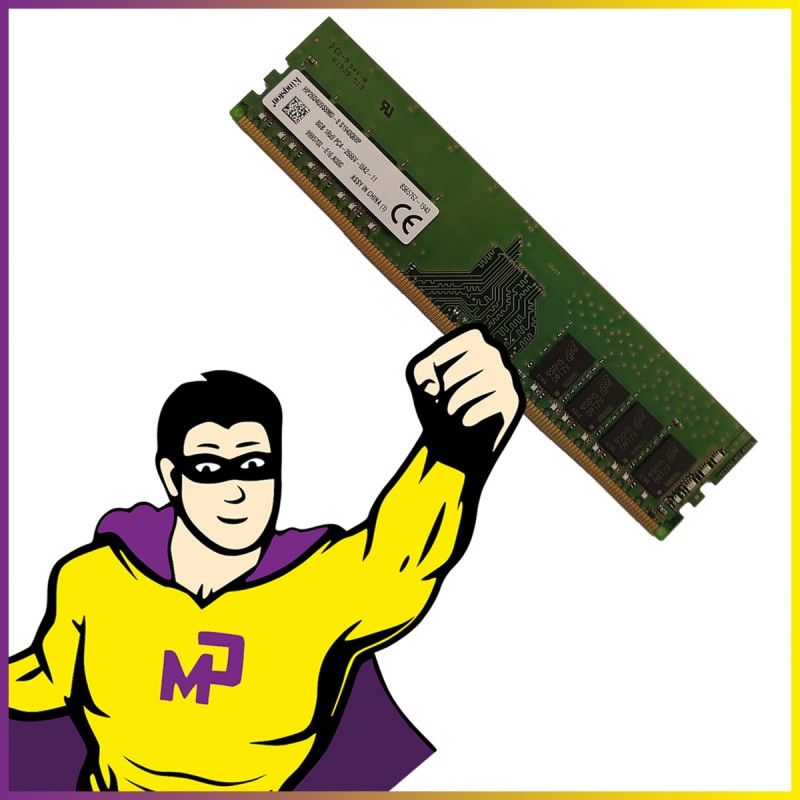 Kingston 8GB DDR4 RAM (HP26D4U9S8MD, PC4-21300, 2666MHz, CL19)