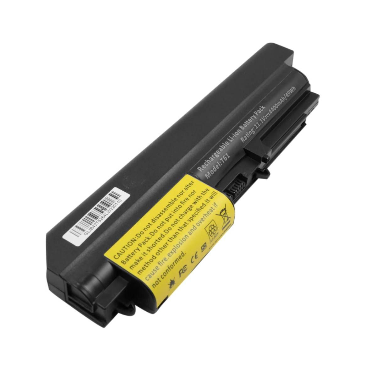 Batería Lenovo ThinkPad R400, 11.1V 4400mAh Li-ion Negro