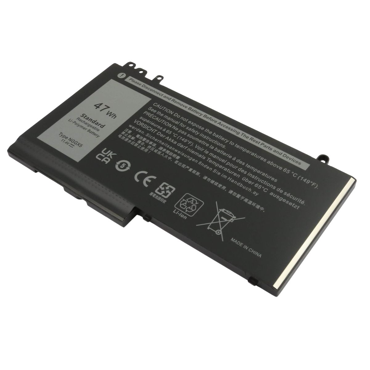Batería de repuesto Avizar para Dell Latitude E5270 Li-Polímero 11,4V 4120mAh Negra