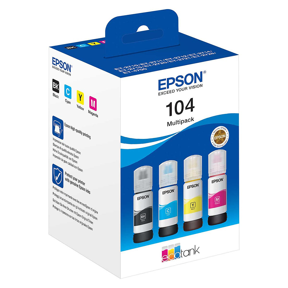 Epson 104 EcoTank 4-colour Multipack