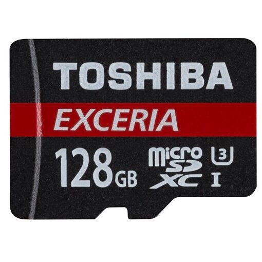 Toshiba EXCERIA M302-EA 128GB MicroSDXC Card (with SD Adapter) - UHS Class 3/Class 10
