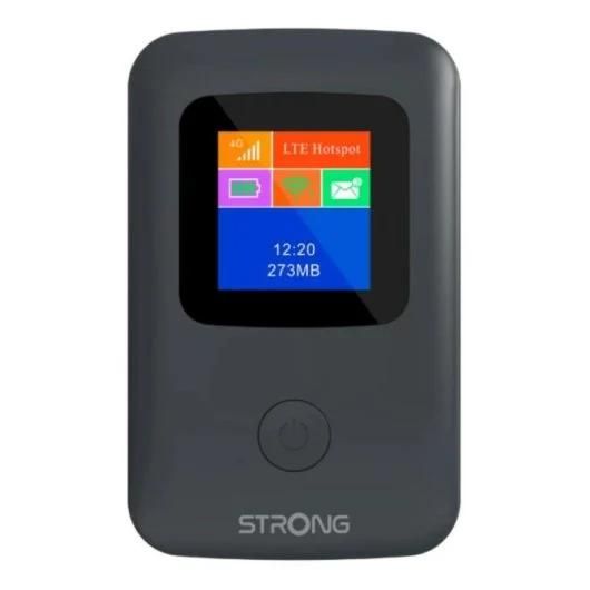 Strong 4G MiFi Router Portable Hotspot 150Mbps Wi-Fi LTE SIM Free Black