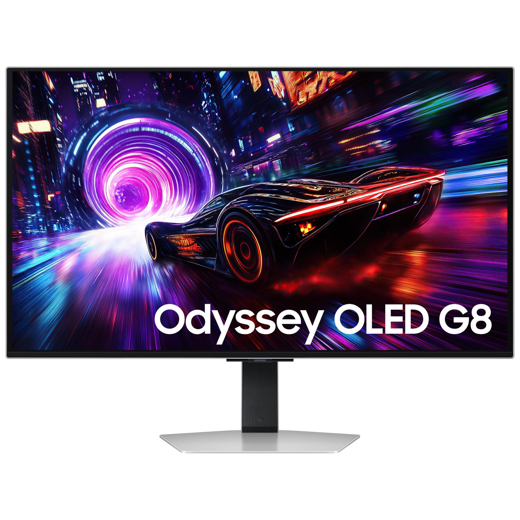 Pantalla PC Samsung S32FG816SU 32" 4K Ultra HD OLED Plata