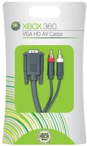 Microsoft Xbox 360 HD AV Cable