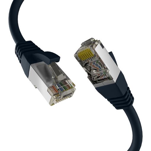 EFB Network Cable Cat. 8 S/FTP PIMF 3m Black