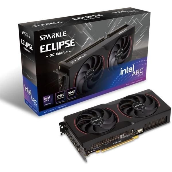 Carte graphique Sparkle Intel Arc B570 Eclipse OC Edition - 10 Go GDDR6