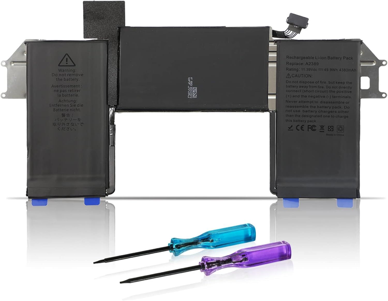 ChicSlick A2389 Laptop Battery for Macbook Air 13" (M1, Late 2020) EMC 3598