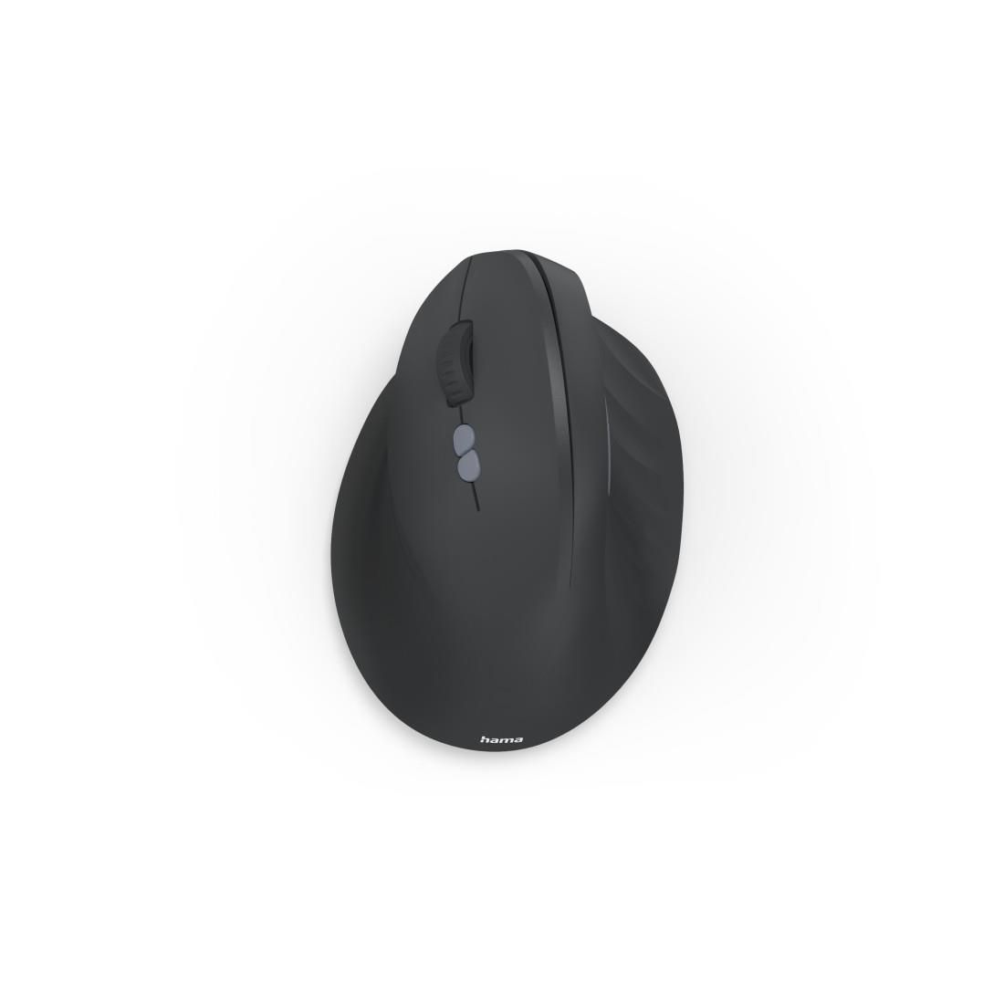 Hama Wireless Vertical Mouse, 7 Buttons, Left-Handed, Black