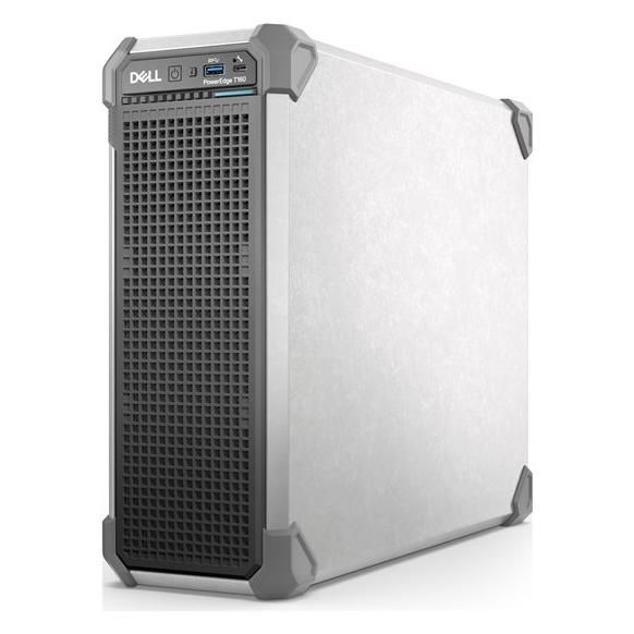 Serveur Dell PowerEdge T160 - Processeur Xeon 6315P, 2,8 GHz, 16 Go de RAM, 2 To de stockage, Matrox G200eW