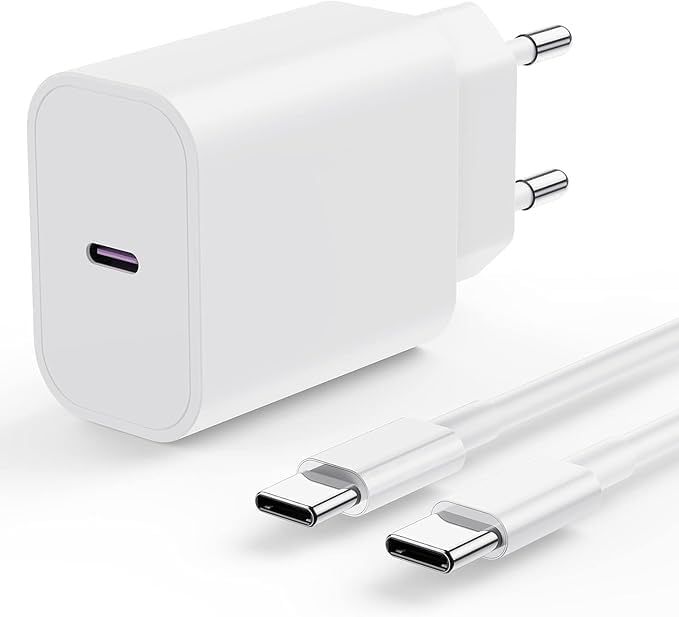 VSDBHGSDGFJGDS Rapid USB C Charger 20W with 2m Type C Cable