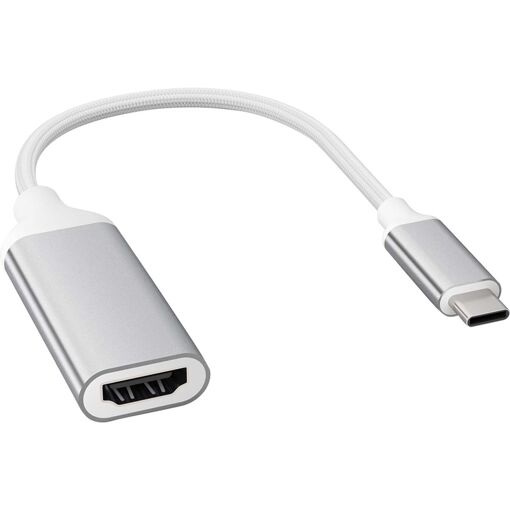 Adaptateur vidéo Bigben Connected Force Power Lite - USB-C mâle vers HDMI femelle - Noir - prise en charge 4K60Hz (3840 x 2160)