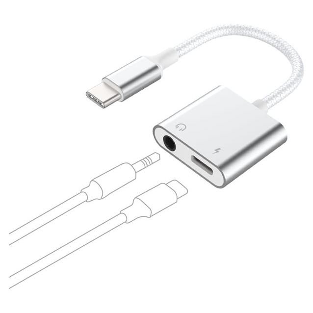 Bigben Connected Power Lite - USB-C to Headphone Jack Adapter