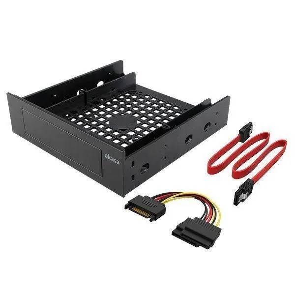 Akasa 3.5" HDD Adapter - AK-HDA-12 - Black - SATA Interface