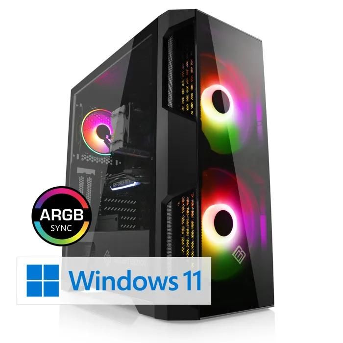 CSL Computer Gaming PC M11010H - AMD Ryzen 5 8400F, GeForce RTX 4060, 16GB RAM, 1TB SSD