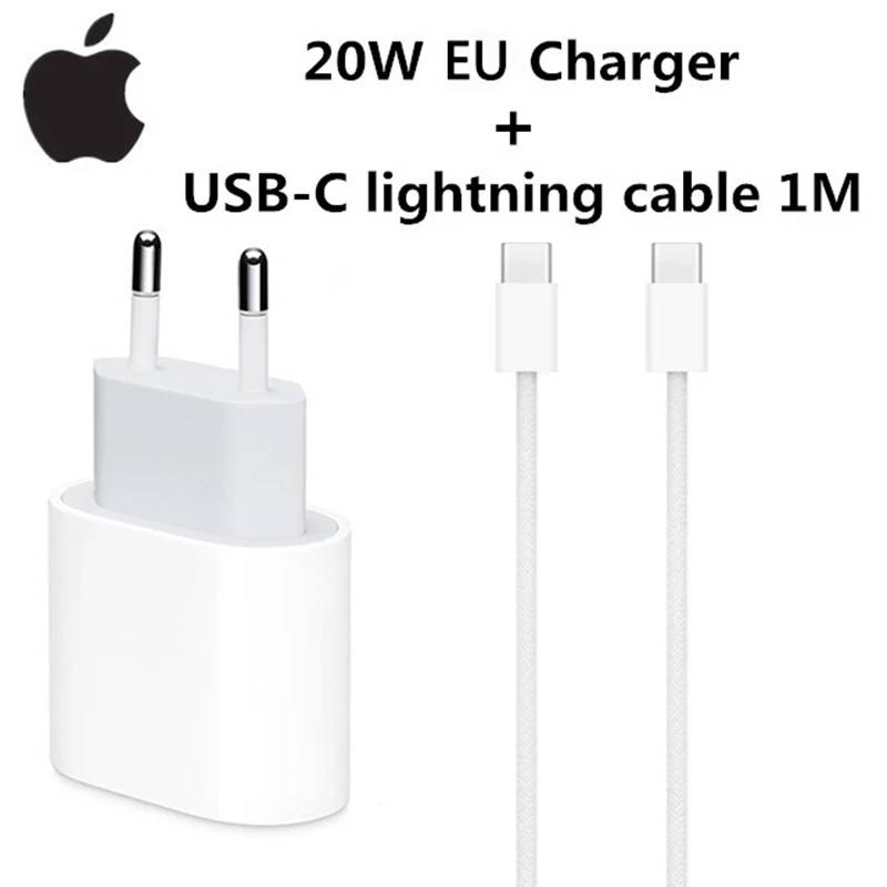 USB-C 20W Power Adapter for iPhone 16, 15, 14, Mini, Pro Max