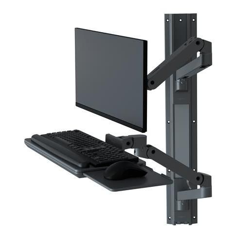 Ergotron LX Pro Series Wall Mount for 34" Monitors, Dark Grey