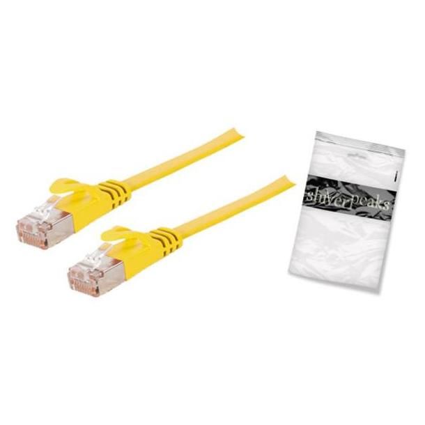 Shiverpeaks Cat.7 U/FTP Slim Network Cable, 1.0m Yellow