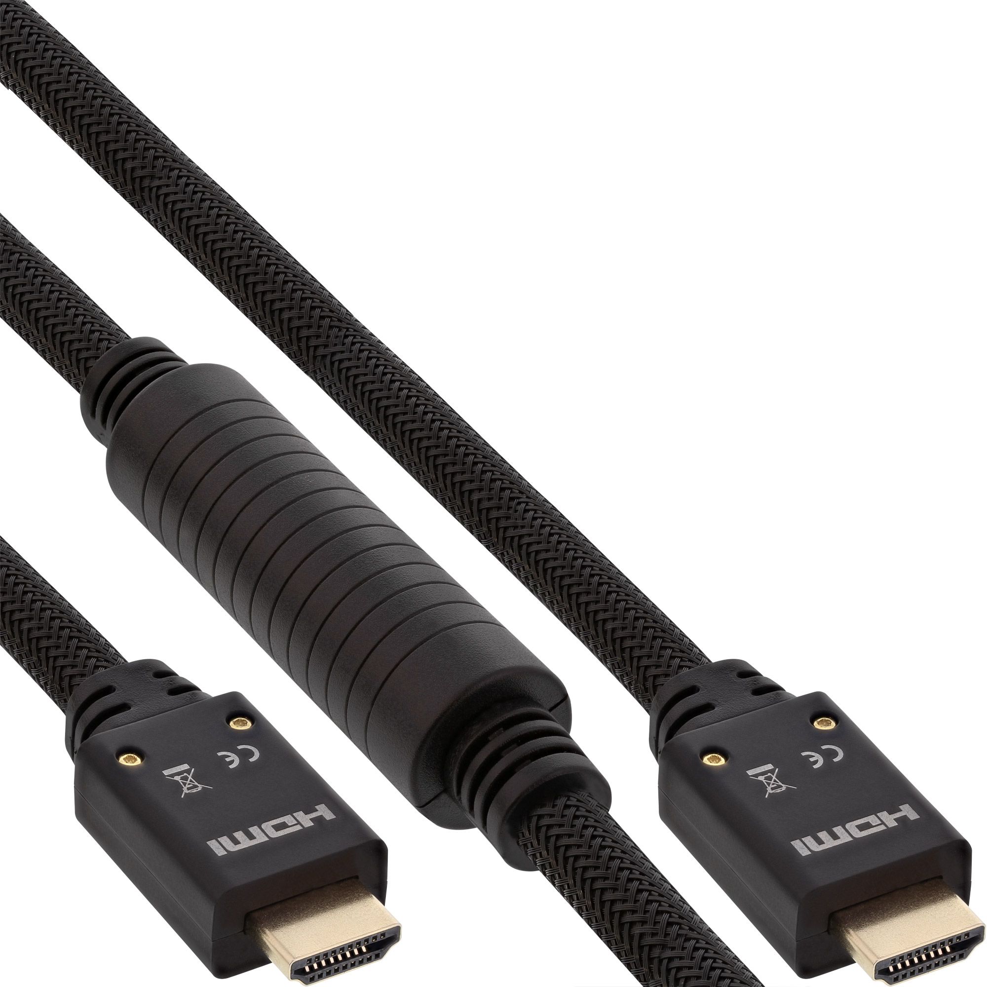 InLine 20ft HDMI Cable (Type A, 2.0, Black)