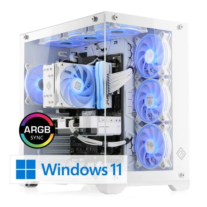 CSL Computer M11020H - AMD Ryzen 5 8400F - GeForce RTX 4060 - 16GB RAM - 1TB SSD