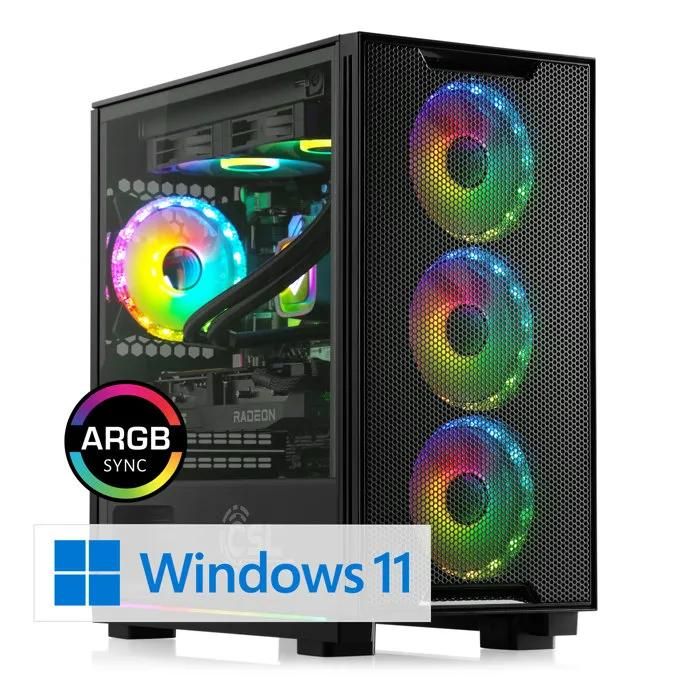 CSL Computer M10530H - AMD Ryzen 7 7800X3D Gaming PC