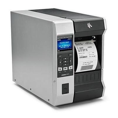 Zebra ZT610 - Label Printer - Direct Thermal/Thermal Transfer - Roll (11.4 cm) - 300 ppp - Up to 305 mm/sec - USB, Serial, Gigabit LAN, USB Host, NFC, Bluetooth 4.0 - Tear Bar