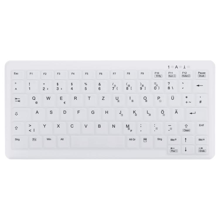 Teclado médico Contour ClassicClean AK-C4110 - Mini retroiluminado USB