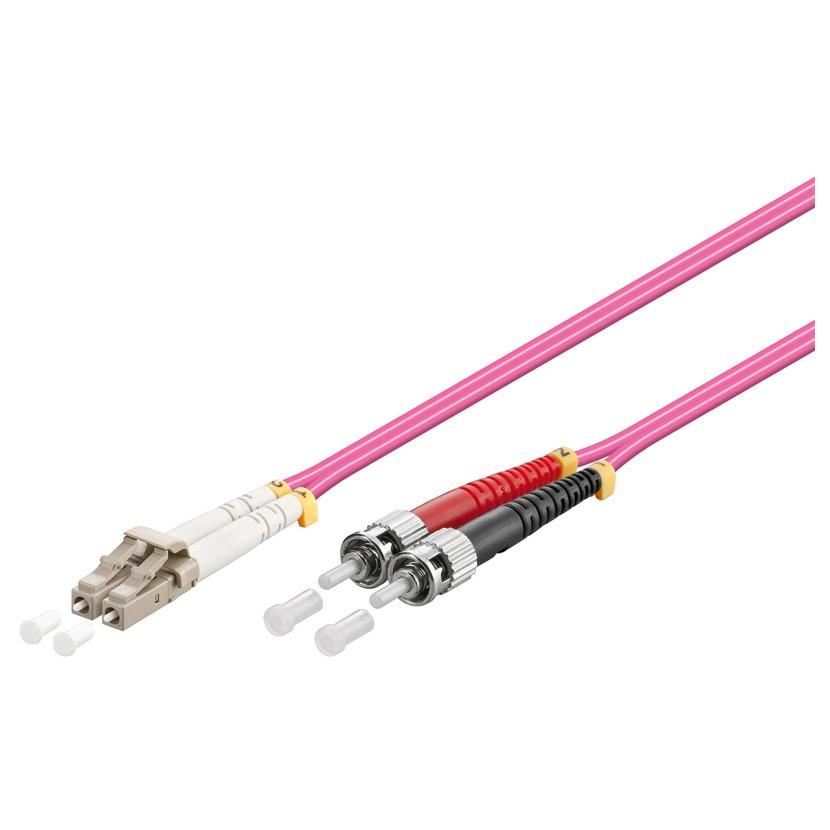 WP InfiniBand and Optical Fiber Cable 2m LC ST Violet