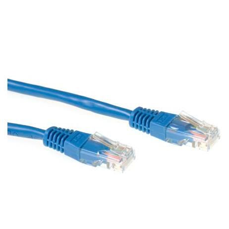 ACT Cat6 Patch Cable, 5m, Gold Plated Connectors, Blue