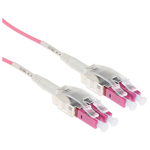 ACT RL8400 Infiniband and Fiber Optic Cable 0.5m Violet LC