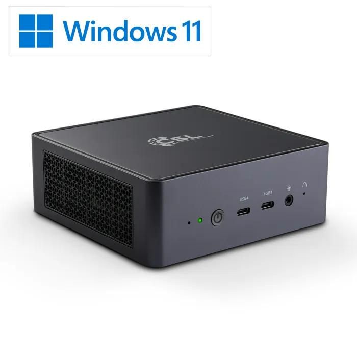 CSL VenomBox HS Mini PC - 32GB - 4000GB M.2 SSD - Win 11