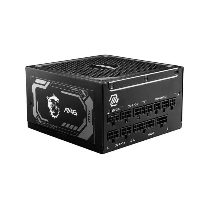 MSI 1000W 80 Plus Gold MAG A1000GL Modular ATX Power Supply 3.1 PCIe 5.0