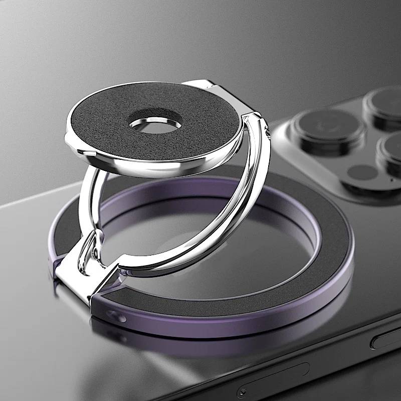 VSDBUFGSGDYF Magnetic Phone Ring Stand - Double-Sided, Portable, Foldable