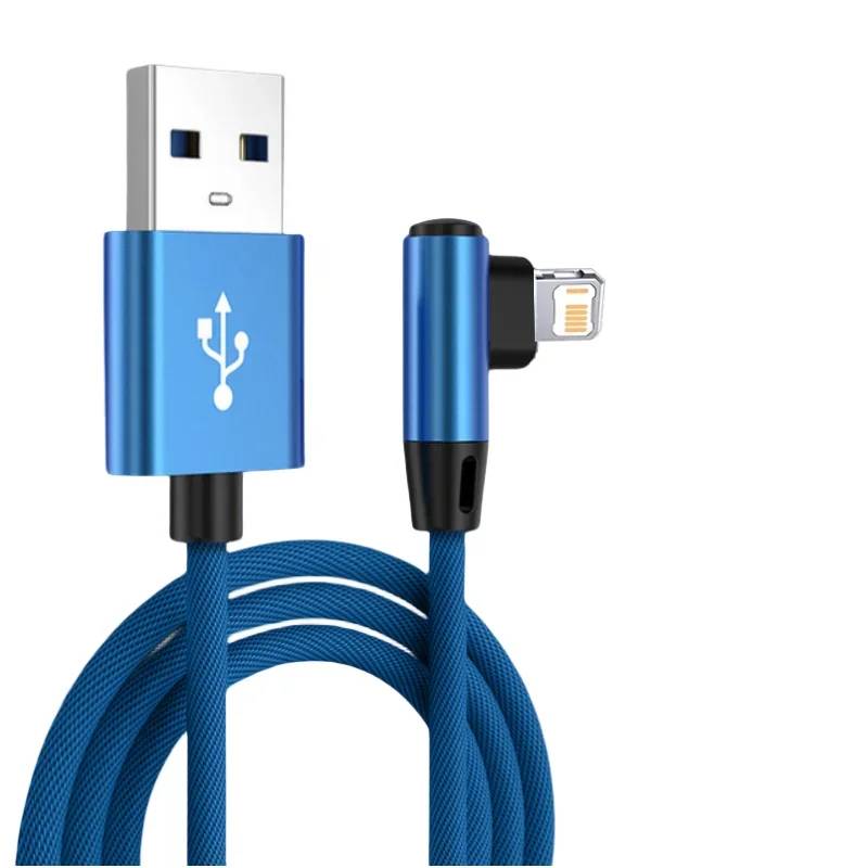 VSDJBJSDFH Quick Charge USB Cable, 0.3m Blue