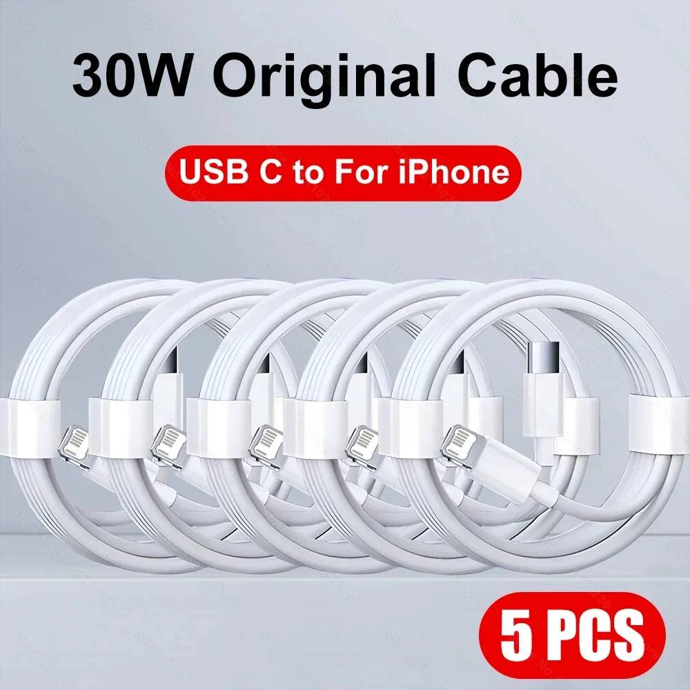 Quick Charge Cable PD3.0 20W, iPhone 14/13/12 Pro Max & AirPods compatible
