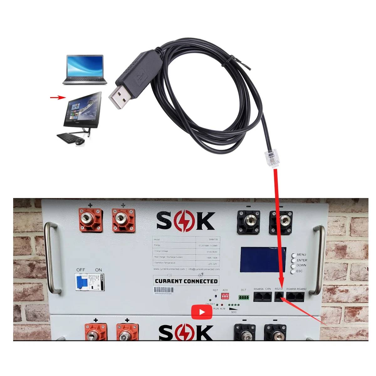 VSDJBJSDFH Solar Battery Cable Converter