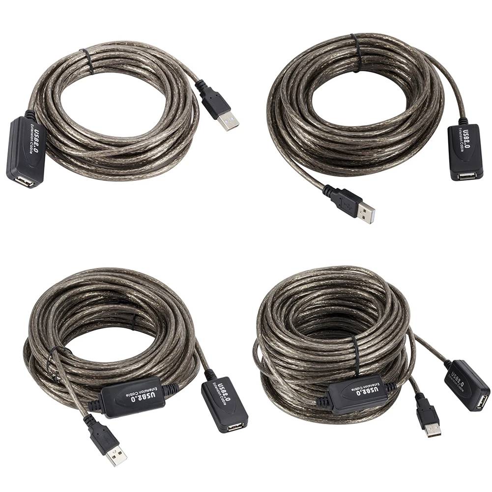 VSDJBJSDFH Active USB 2.0 Extension Cable - 10m