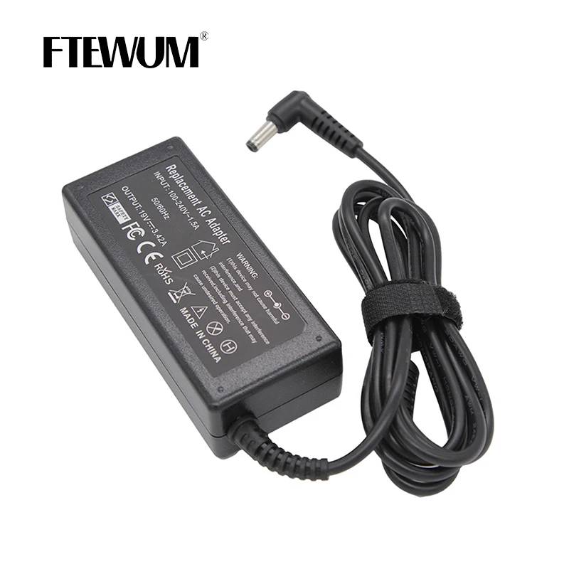 VSDFBSDFUY 19V 3.42A 65W Laptop Charger Adapter for ASUS, Lenovo, Toshiba