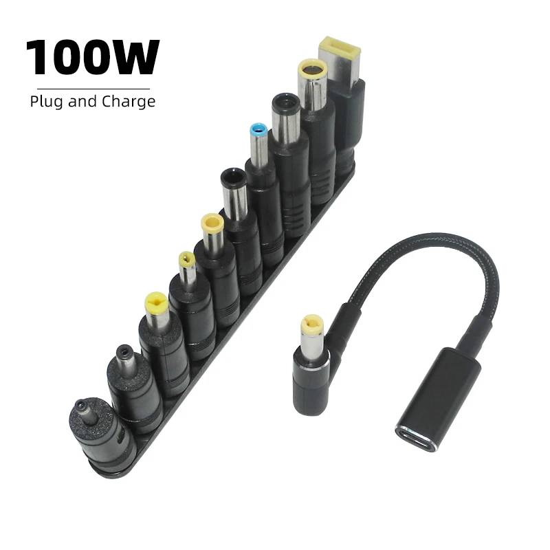 VSDFBSDFUY 100W Type C to Universal Laptop Adapter