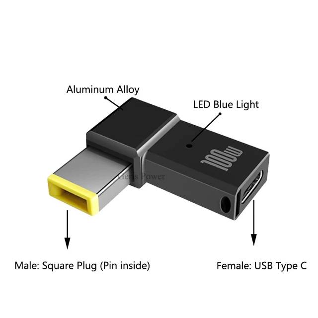 VSDFBSDFUY 100W USB Type-C Fast Charger Adapter